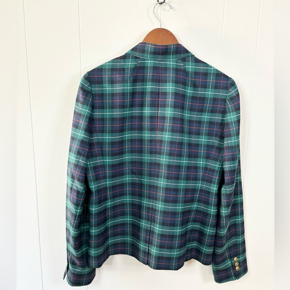 J. Crew Green Plaid Blazer - Picture 5 of 5